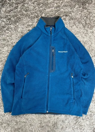 Veste polaire Montbell bleu zippée climaplus outdoor bleu gris logo brodé taille M, brand: Montbell, condition: Very good, size: M, €79.00, €83.65 includes Buyer Protection Pro