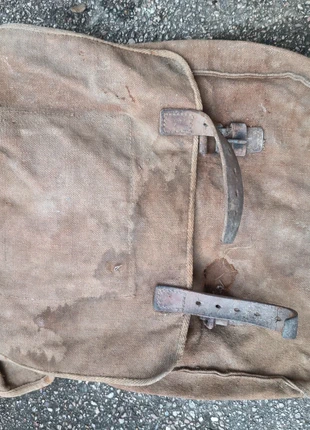 Musette artillerie montée WW1 originale avec marquages, état: Satisfaisant, 20,00 €, 21,70 € Protection acheteurs incluse