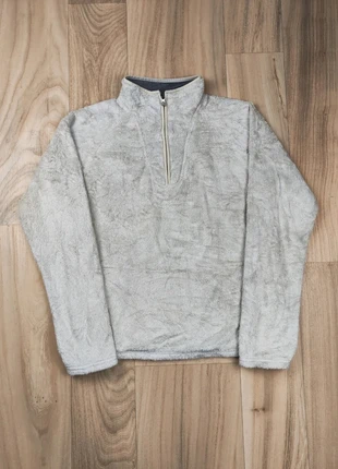 Veste polaire blanche , The North Face TNF Osito, effet peluche très douce, half zip taille XL femme, brand: The North Face, condition: Very good, size: XL / 42 / 14, €32.00, €34.30 includes Buyer Protection Pro