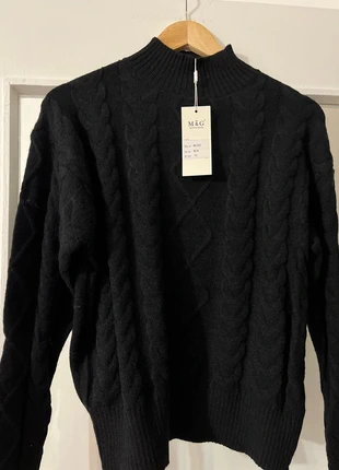 Pull noir, brand: M&G, condition: New with tags, size: One size, €13.00, €14.35 includes Buyer Protection