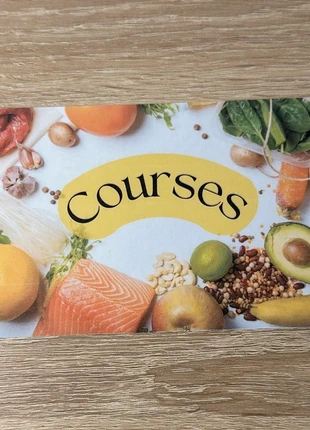 Page de garde Courses - Enveloppe budgétaire A6, condizioni: Nuovo con cartellino, €1.50, €2.28 include la Protezione acquisti Pro