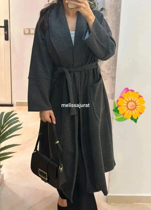 Manteau gris chiné laine femme, marque: Boutique Parisienne, état: Très bon état, taille: L / 40 / 12, 38,00 €, 40,60 € Protection acheteurs incluse