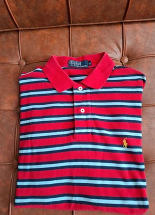 Polo Ralph Lauren rayé rouge & bleu 🔥 Taille S  Look chic & casual, marque: Ralph Lauren, état: Très bon état, taille: S, 28,00 €, 30,10 € Protection acheteurs incluse