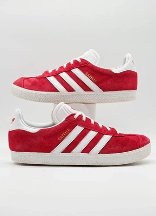 Sneakers Adidas gazelle - Taille 36,5 (UK 4) - Très bon état - Rouge/Blanc, marca: adidas, estado: Muito bom, tamanho: 36.5, €36.00, €38.50 inclui Proteção do Comprador Pro