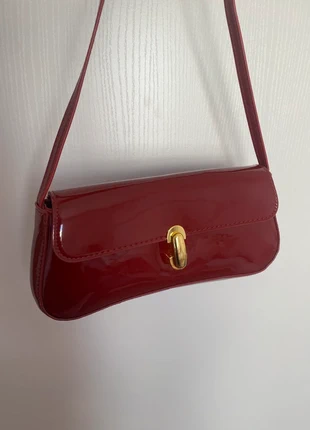 sac bordeaux effet cuir verni 💋, brand: Tendance, condition: New without tags, €20.00, €21.70 includes Buyer Protection