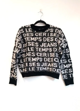Pull D'hiver Le Temps Des Cerises - M - Noir/blanc - État :, marke: Le Temps des Cerises, zustand: Sehr gut, größe: M / 38 / 10, 25,00 €, 26,95 € beinhaltet Vinted-Käuferschutz Pro