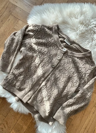 Cardigan beige foncé vintage taille L, marque: Vintage Dressing, état: Très bon état, taille: L / 40 / 12, 6,00 €, 7,00 € Protection acheteurs incluse