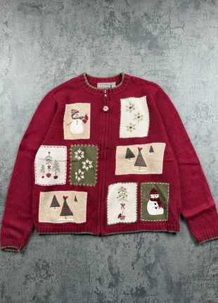 Vintage Christmas Sweater – Ugly Xmas Funny Classic Santa’s USA Style Santa’s Reindeer – Size S, merk: Vintage Dressing, staat: Heel goed, maat: S / 36 / 8, € 40,00, € 42,70 inclusief Kopersbescherming Pro
