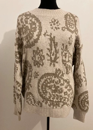 Pull LolaLiza 3XL – Coupe oversize, motif cachemire pixelisé, marque: LolaLiza, état: Très bon état, taille: XXXL / 46 / 18, 12,00 €, 13,30 € Protection acheteurs incluse