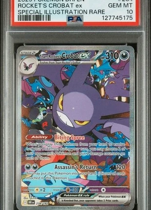 Crobat EX Destined Rivals #234, merk: Pokémon, staat: Nieuw met prijskaartje, € 249,99, € 263,19 inclusief Kopersbescherming