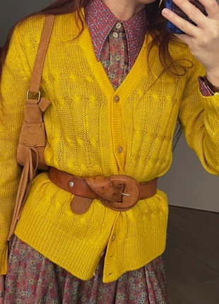 Cardigan giallo, marke: Vintage Dressing, zustand: Gut, größe: S / 36 / 8, 5,00 €, 5,95 € inklusive Vinted-Käuferschutz