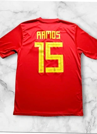 Maillot Espagne – Coupe du Monde 2018 – Sergio Ramos #15 – Taille M, marque: Ramos, état: Bon état, taille: M, 45,00 €, 47,95 € Protection acheteurs incluse