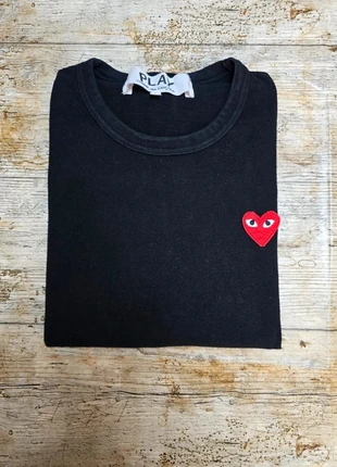 tee shirt noir comme des garçons play cdg homme - Taille L, marca: Comme Des Garçons Play, estado: Muito bom, tamanho: L, €45.00, €47.95 inclui Proteção do Comprador Pro