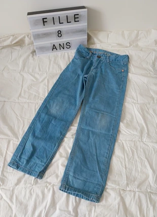 Jeans taille réglable fille 8 ans, brand: Je Ne C'est Pas, condizioni: Ottime, taglia: 8 anni / 128 cm, €5.00, €5.95 include la Protezione acquisti