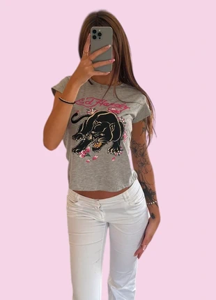 Ed Hardy 2000s “Black Panther” Tattoo Tee – Authentic, merk: Ed Hardy, staat: Heel goed, maat: L / 40 / 12, € 19,50, € 21,18 inclusief Kopersbescherming