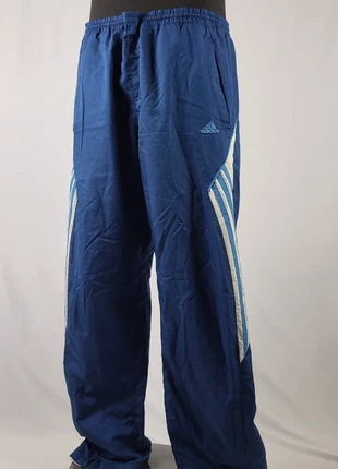 Pantalon Adidas vintage 2000s bleu marine trois bandes blanches baggy trackpants Y2K, marca: adidas, estado: Bueno, tamaño: XL, 25,00 €, 26,95 € Protección al comprador Pro incluida