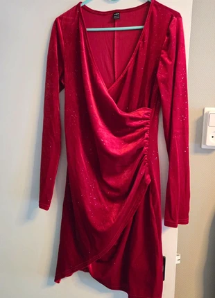 Dames glitterjurk maat m/l, état: Très bon état, taille: M / 38 / 10, 1,00 €, 1,75 € Protection acheteurs incluse