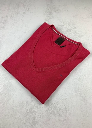 Pull fin Tommy Hilfiger Femme col V taille S rose - tf755, brand: Tommy Hilfiger, condition: Very good, size: S / 36 / 8, €14.00, €15.40 includes Buyer Protection