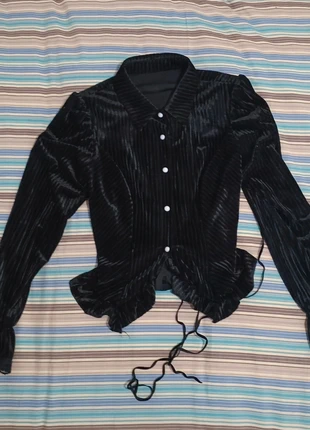 Gothic victorian blouse, marque: Romwe, état: Neuf sans étiquette, taille: XS / 34 / 6, 16,00 €, 17,50 € Protection acheteurs incluse