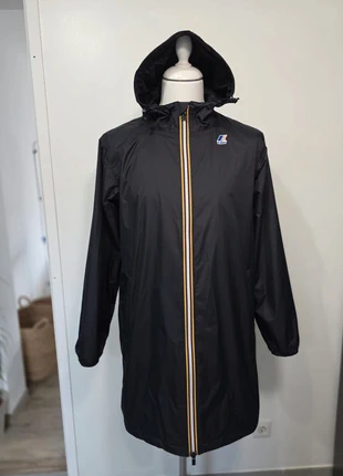 Manteau long parka rembourrée imperméable K-way Le vrai Eiffel warm 3.0 noir taille M mixte 🔥, merk: K-Way, staat: Heel goed, maat: M, € 175,00, € 184,45 inclusief Kopersbescherming Pro