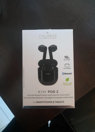 Écouteurs Bluetooth, brand: Puro, condition: New with tags, €6.00, €7.00 includes Buyer Protection
