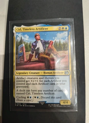Cid, timeless artificer magic the gatering final fantasy, marca: Magic: The Gathering, estado: Novo sem etiquetas, €4.80, €5.74 inclui Proteção do Comprador