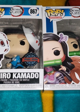 Funko Pop Tanjiro Kamado y Nezuko (Demon Slayer), marque: Funko, état: Très bon état, taille: Taille unique, 30,00 €, 32,20 € Protection acheteurs incluse