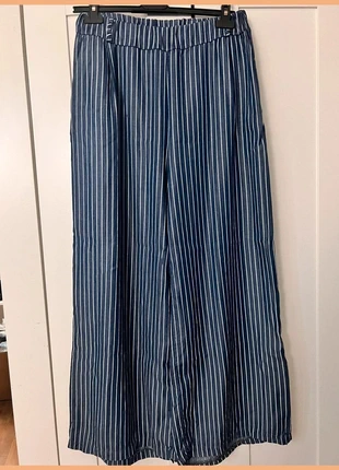 Pantalone gamba ampia lyocell a righe orizzontali taglia unica, marque: Made In Italy, état: Très bon état, taille: Taille unique, 9,99 €, 11,19 € Protection acheteurs incluse