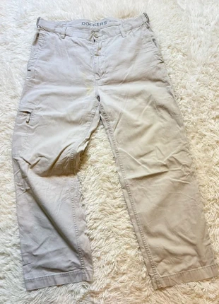 Pantalon cargo oversize Dockers crème homme 34 taché, marque: Dockers, état: Bon état, taille: W34 | FR 44, 15,00 €, 16,45 € Protection acheteurs (Pro) incluse