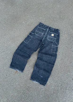 Knee pant carhartt noir gris Large 28x30, merk: Carhartt, staat: Goed, maat: W28 | FR 38, € 35,00, € 37,45 inclusief Kopersbescherming