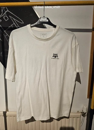 T-shirt blanc homme, brand: Jules, condizioni: Nuovo senza cartellino, taglia: M, €8.00, €9.10 include la Protezione acquisti