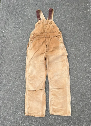 Salopette/dungarees carhartt double knee 1970’s made in usa sunfaded vintage - Taille M(32x30), marque: Carhartt, état: Très bon état, taille: M, 95,00 €, 100,45 € Protection acheteurs (Pro) incluse