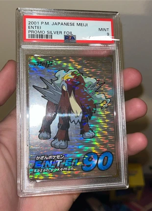 Pokémon Entei Meiji Promo Silver Foil Rare Japanese 2001 PSA 9, marque: Pokémon, état: Comme neuf, 75,00 €, 79,45 € Protection acheteurs incluse