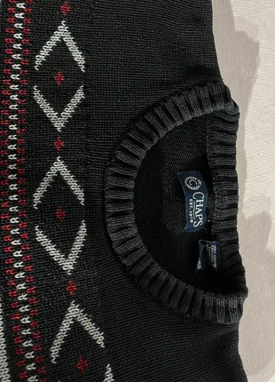 pull chaps ralph lauren xl Noël motif montagne noir coton, marca: Chaps Ralph Lauren, estado: Muito bom, tamanho: XL / 42 / 14, €15.00, €16.45 inclui Proteção do Comprador