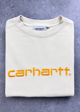 Sweatshirt Pull Crewneck Col Rond Carhartt Homme/Femme Coton | Taille S | Marron Logo Brodé, marque: Carhartt, état: Très bon état, taille: S, 35,00 €, 37,45 € Protection acheteurs incluse
