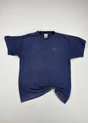 T-shirt Nike bleu marine logo brodé Swoosh – made in Greece – taille XL, brand: Nike, condition: Good, size: XL, €9.90, €11.10 includes Buyer Protection