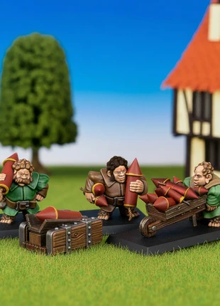 Halfling Warmachine Rocket Launcher, marca: MOMiniatures, estado: Muito bom, €16.00, €17.50 inclui Proteção do Comprador