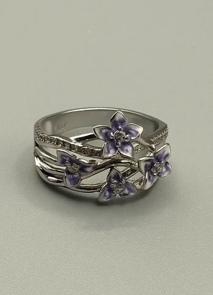 Bague fleur argent 925 vintage, brand: Argent, condition: Very good, size: 17.3 mm Ø, €12.90, €14.25 includes Buyer Protection Pro