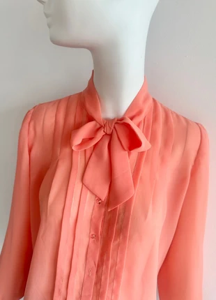 👚 Camisa lazo vintage, marque: Vintage Dressing, état: Très bon état, taille: S / 36 / 8, 6,00 €, 7,00 € Protection acheteurs incluse