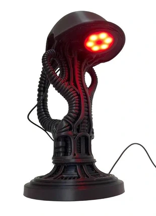 Giger style / Xeno inspired led lamp, condition: New without tags, £29.59, £31.77 includes Buyer Protection