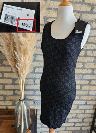 🖤 Robe noire The Kooples - édition originale, motif COOL & symboles 🖤, marque: The Kooples, état: Neuf avec étiquette, taille: L / 40 / 12, 59,00 €, 62,65 € Protection acheteurs incluse