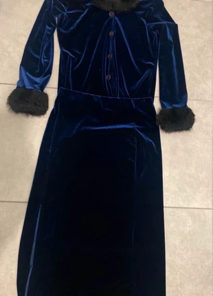 Ensemble bleu marine en velour, brand: Mim, condition: Very good, size: M / 38 / 10, €25.00, €26.95 includes Buyer Protection