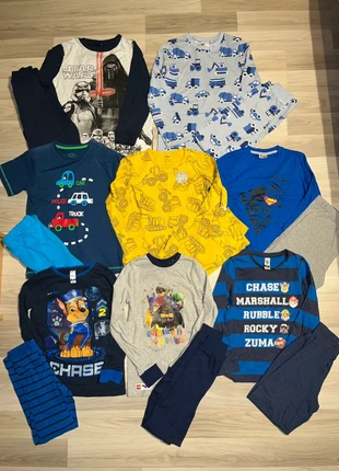 2tlg Schlafanzüge Schlafis Star Wars Superman Paw Patrol Batman Zwillinge Gr. 134, brand: H&M, condizioni: Ottime, taglia: 9 anni / 134 cm, €8.00, €9.10 include la Protezione acquisti