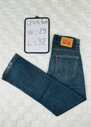 Jean Levi’s 506 Bleu W29/L32, marke: Levi's, zustand: Sehr gut, größe: W29 | DE 44, 27,99 €, 30,09 € beinhaltet Vinted-Käuferschutz Pro