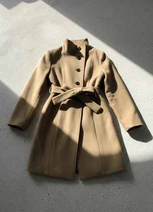 Manteau camel élégant – ceinturé, doux, féminin, marque: Atelier Lysandra, état: Très bon état, taille: M / 38 / 10, 99,90 €, 105,60 € Protection acheteurs (Pro) incluse