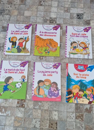 Lot 6 livres sami et Julie, staat: Heel goed, € 15,00, € 16,45 inclusief Kopersbescherming