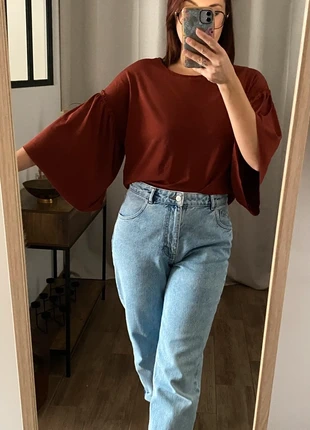 Blouse manches larges Terracota Kiabi M, marque: Kiabi, état: Très bon état, taille: M / 38 / 10, 6,00 €, 7,00 € Protection acheteurs incluse