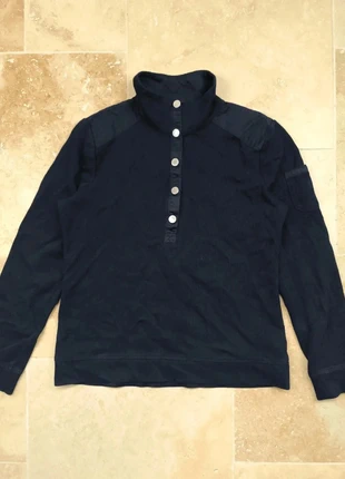 Pull col haut boutonné Lauren Ralph Lauren - Femme M - Marine - 100% coton excellent état, marca: Ralph Lauren, estado: Muito bom, tamanho: M / 38 / 10, €40.00, €42.70 inclui Proteção do Comprador Pro