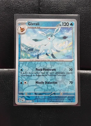 Carte Pokemon Givrali Reverse 025/131, marke: Pokémon, zustand: Sehr gut, 1,00 €, 1,75 € beinhaltet Vinted-Käuferschutz Pro