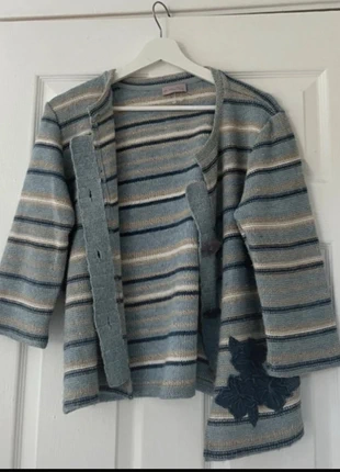 Soft knit with a classic striped pattern per Una size large cardigan, brand: Per Una, condition: Very good, size: L / UK 16-18, £4.75, £5.69 includes Buyer Protection